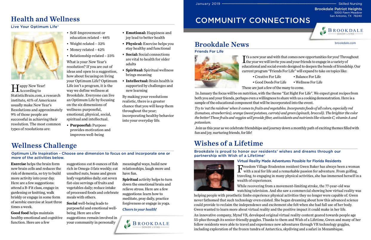 The Healthcare Center at Patriot Heights Senior Living Community